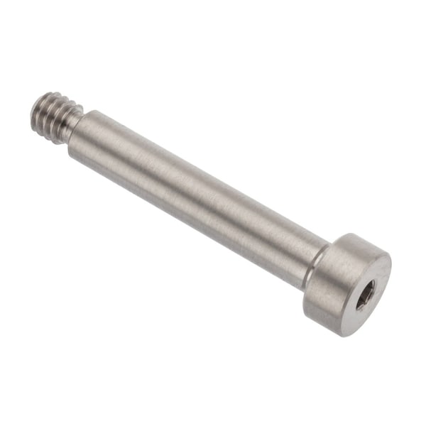 Shoulder Screw, 3A Thr Sz, 7/8 Thr Lg, 1 in Shoulder Lg, Titanium