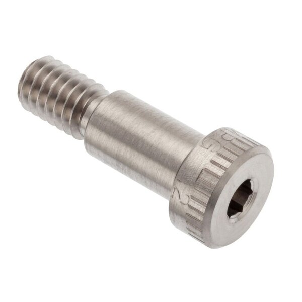 Shoulder Screw, 3A Thr Sz, 1/2 Thr Lg, 3/4 in Shoulder Lg, Titanium