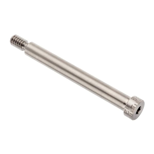 Shoulder Screw, 3A Thr Sz, 7/8 Thr Lg, 7-1/2 Shoulder Lg, Titanium