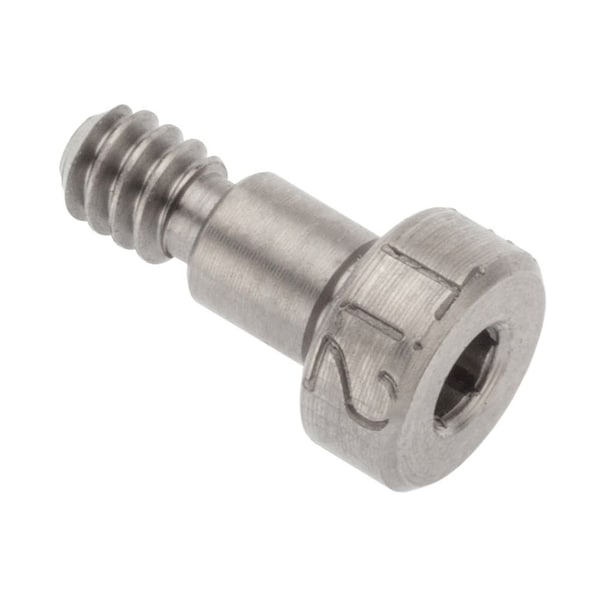 Shoulder Screw, 3A Thr Sz, 3/16 Thr Lg, 5/32 in Shoulder Lg, Titanium