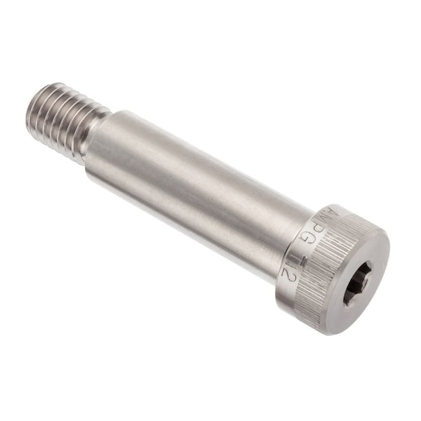 Shoulder Screw, 3A Thr Sz, 3/4 Thr Lg, 2 in Shoulder Lg, Titanium