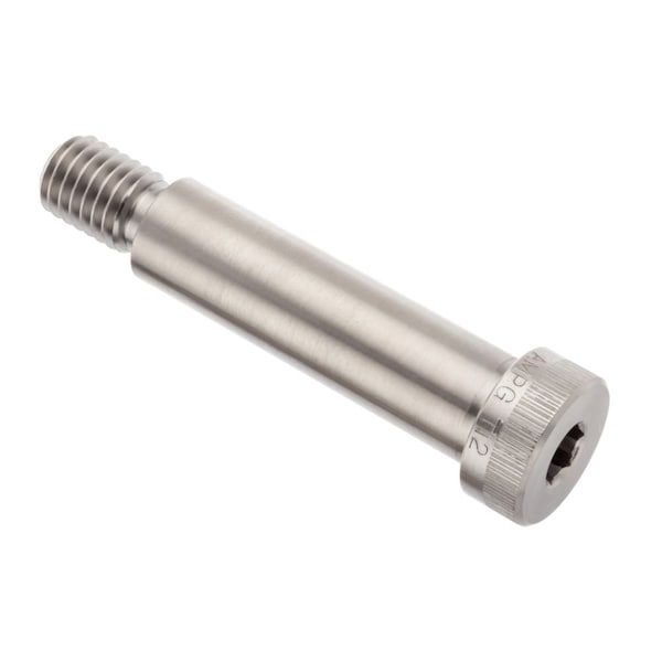 Shoulder Screw, 3A Thr Sz, 3/4 Thr Lg, 2-1/2 in Shoulder Lg, Titanium
