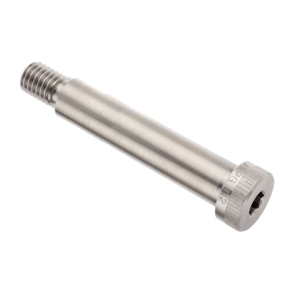 Shoulder Screw, 3A Thr Sz, 3/4 Thr Lg, 3 in Shoulder Lg, Titanium