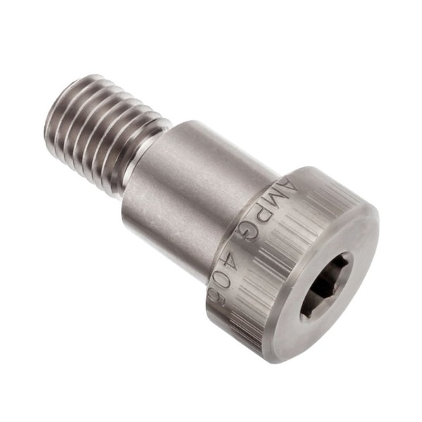 Shoulder Screw, 3A Thr Sz, 5/8 Thr Lg, 1-1/4 in Shoulder Lg, Monel