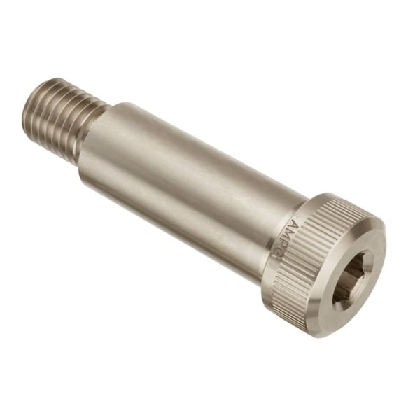 Shoulder Screw, 3A Thr Sz, 5/8 Thr Lg, 2-1/4 in Shoulder Lg, Monel