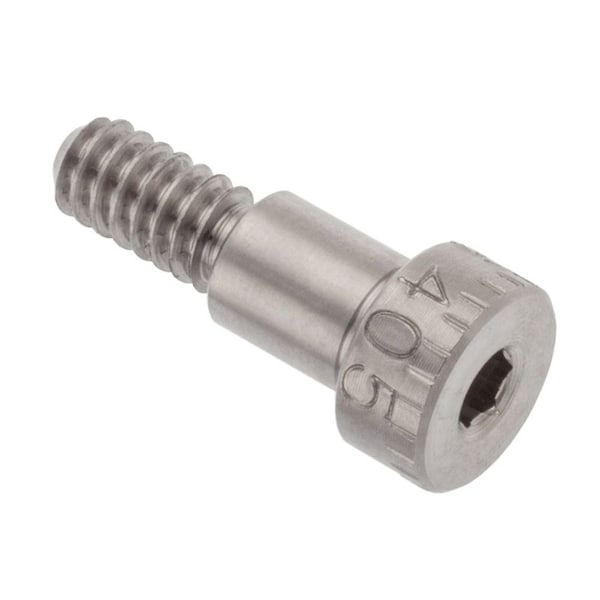 Shoulder Screw, 3A Thr Sz, 3/8 Thr Lg, 11/32 in Shoulder Lg, Monel