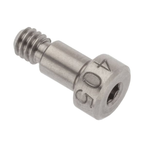 Shoulder Screw, 3A Thr Sz, 3/16 Thr Lg, 9/32 Shoulder Lg, Monel