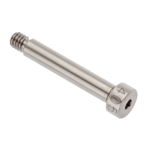 Shoulder Screw, 3A Thr Sz, 7/8 Thr Lg, 1-1/4 in Shoulder Lg, Monel