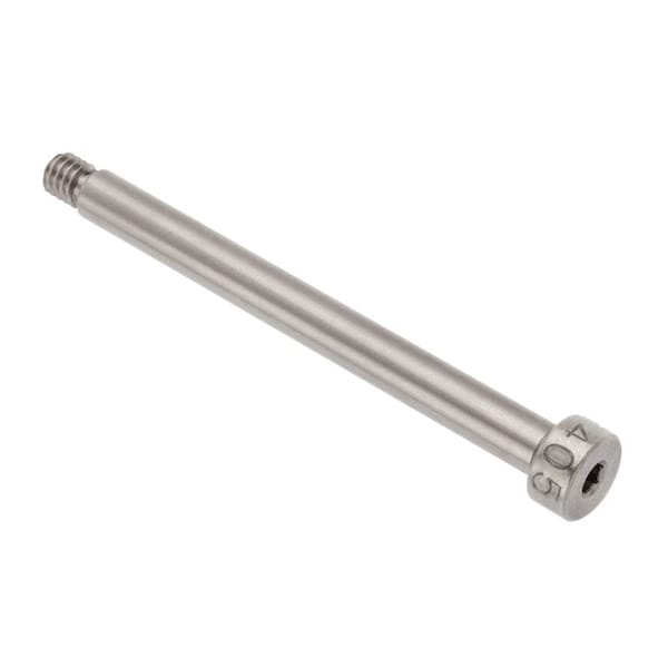 Shoulder Screw, 3A Thr Sz, 7/8 Thr Lg, 1-3/4 in Shoulder Lg, Monel