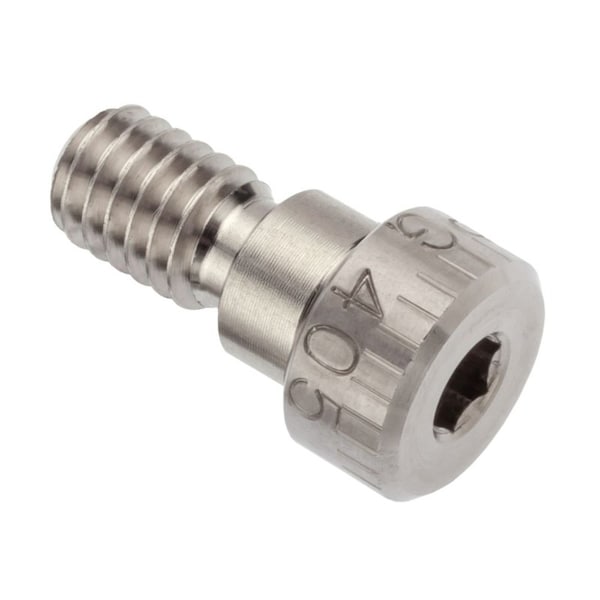 Shoulder Screw, 3A Thr Sz, 7/16 Thr Lg, 1/4 in Shoulder Lg, Monel