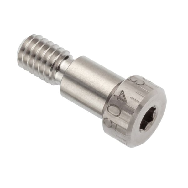 Shoulder Screw, 3A Thr Sz, 7/16 Thr Lg, 1/2 in Shoulder Lg, Monel