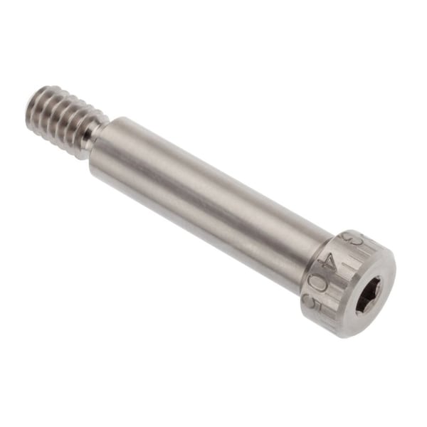 Shoulder Screw, 3A Thr Sz, 7/16 Thr Lg, 1 in Shoulder Lg, Monel