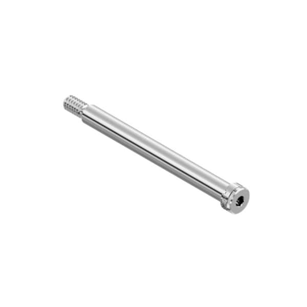 Shoulder Screw, 3A Thr Sz, 1/2 Thr Lg, 2-3/4 in Shoulder Lg, Monel