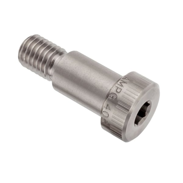 Shoulder Screw, 3A Thr Sz, 3/16 Thr Lg, 7/8 in Shoulder Lg, Monel