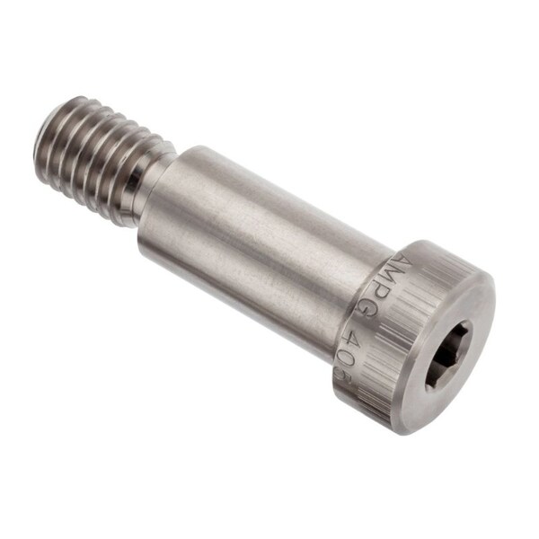 Shoulder Screw, 3A Thr Sz, 3/4 Thr Lg, 1-1/4 in Shoulder Lg, Monel