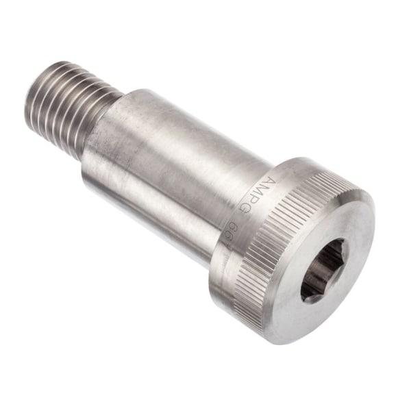 Shoulder Screw, 3A Thr Sz, 1-1/2 Thr Lg, 2-1/2 in Shoulder Lg, Aluminum