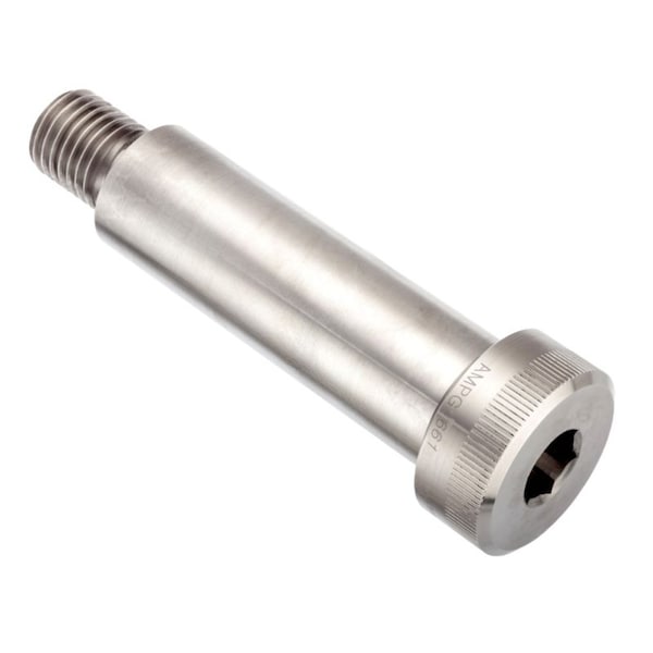 Shoulder Screw, 3A Thr Sz, 1-1/2 Thr Lg, 1 in Shoulder Lg, Aluminum
