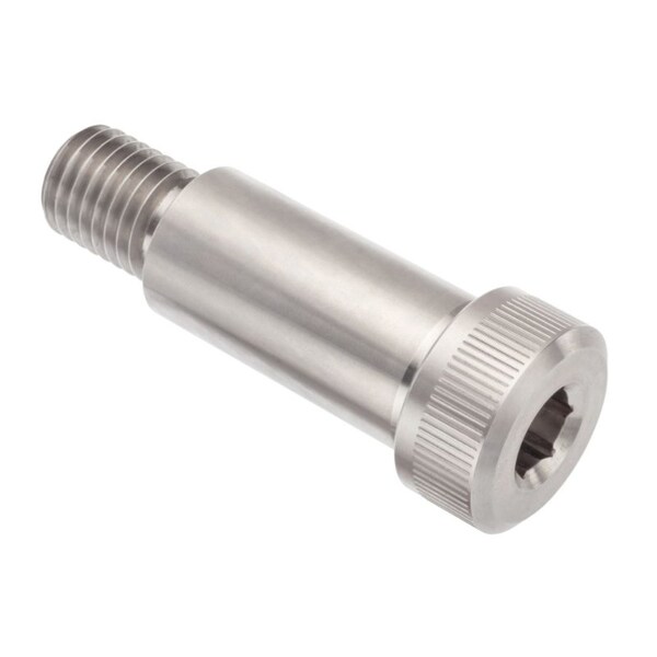 Shoulder Screw, 3A Thr Sz, 5/8 Thr Lg, 2-1/2 in Shoulder Lg, Aluminum