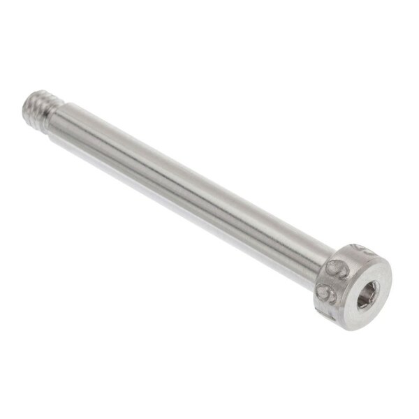 Shoulder Screw, 3A Thr Sz, 3/16 Thr Lg, 1-1/2 in Shoulder Lg, Aluminum