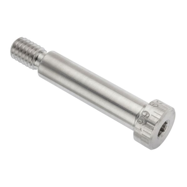 Shoulder Screw, 3A Thr Sz, 7/8 Thr Lg, 1-1/4 in Shoulder Lg, Aluminum