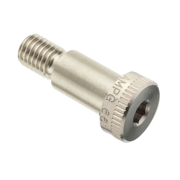 Shoulder Screw, 3A Thr Sz, 3/4 Thr Lg, 1-1/4 in Shoulder Lg, Aluminum
