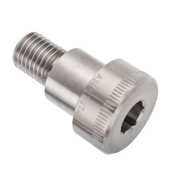 Shoulder Screw, 3A Thr Sz, 1-1/8 Thr Lg, 1 in Shoulder Lg, Stainless Steel