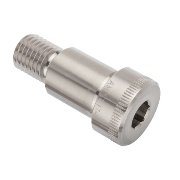 Shoulder Screw, 3A Thr Sz, 1 Thr Lg, 1-1/4 in Shoulder Lg, Stainless Steel