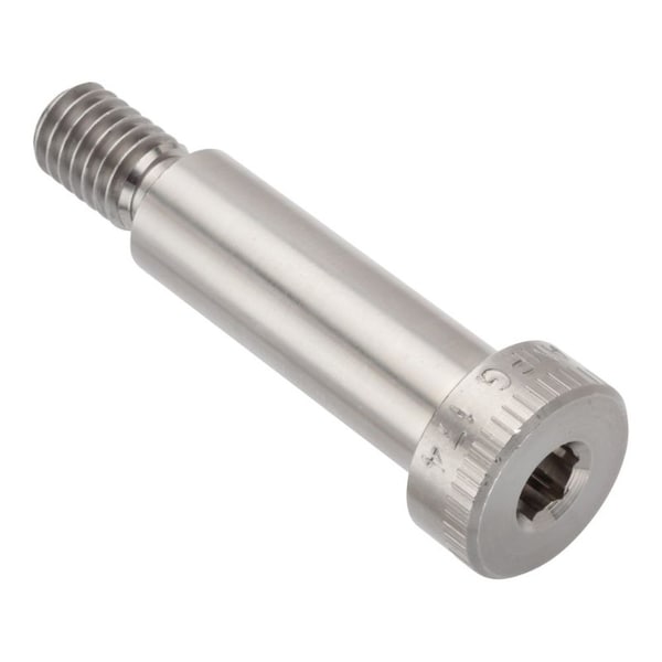 Shoulder Screw, 3A Thr Sz, 5/8 Thr Lg, 1-1/2 in Shoulder Lg, Stainless Steel