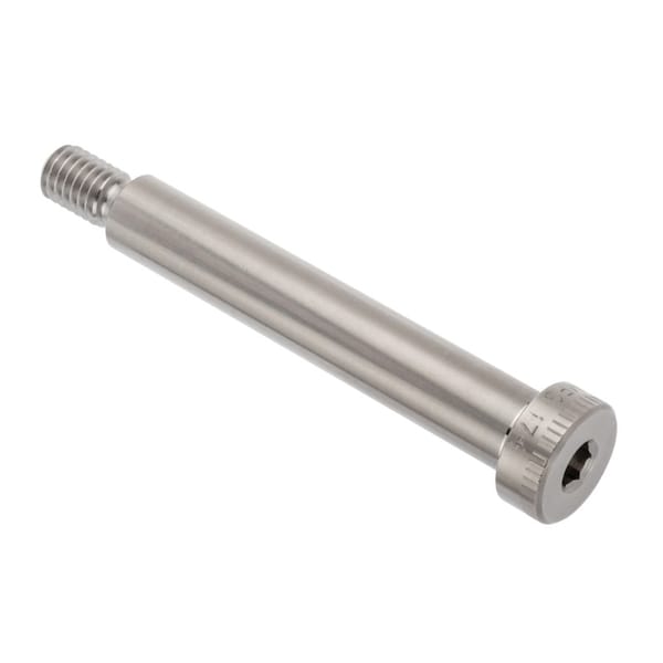 Shoulder Screw, 3A Thr Sz, 5/8 Thr Lg, 3 in Shoulder Lg, Stainless Steel