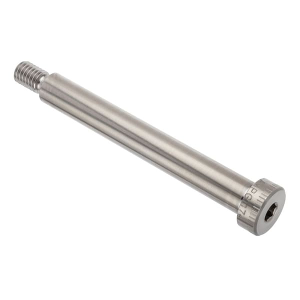 Shoulder Screw, 3A Thr Sz, 5/8 Thr Lg, 3-3/4 in Shoulder Lg, Stainless Steel