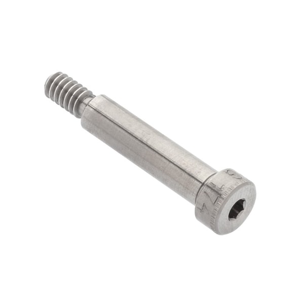 Shoulder Screw, 3A Thr Sz, 3/8 Thr Lg, 1 in Shoulder Lg, Stainless Steel