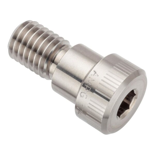 Shoulder Screw, 3A Thr Sz, 7/8 Thr Lg, 1/2 in Shoulder Lg, Stainless Steel