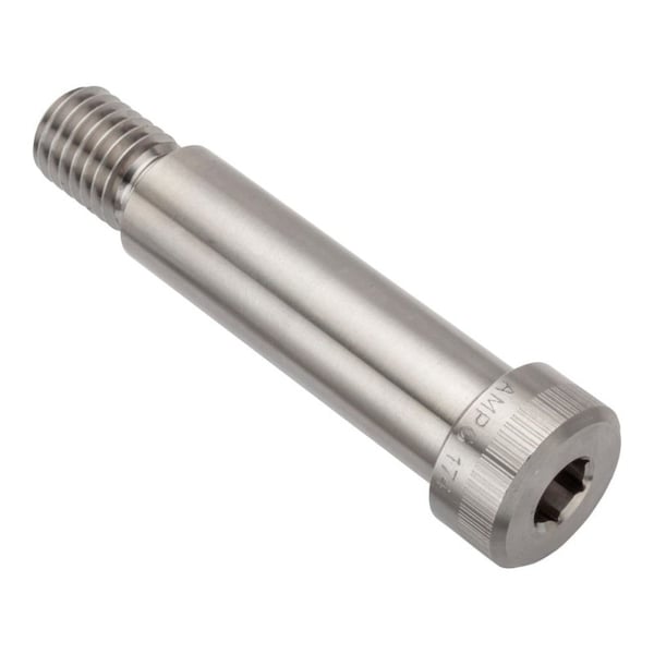 Shoulder Screw, 3A Thr Sz, 7/8 Thr Lg, 2-1/4 in Shoulder Lg, Stainless Steel