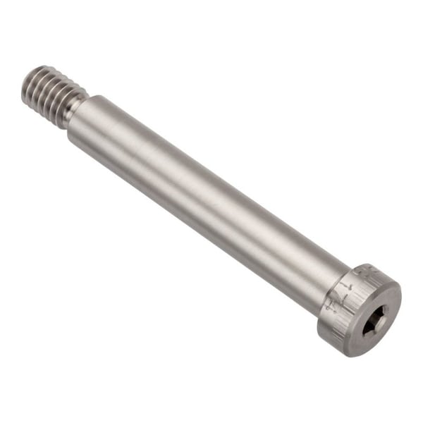 Shoulder Screw, 3A Thr Sz, 1/2 Thr Lg, 2-1/4 in Shoulder Lg, Stainless Steel