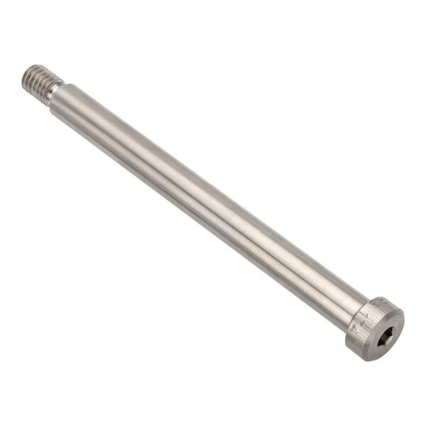 Shoulder Screw, 3A Thr Sz, 7/16 Thr Lg, 5 in Shoulder Lg, Stainless Steel