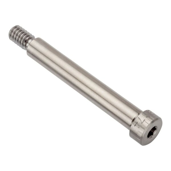 Shoulder Screw, 3A Thr Sz, 7/16 Thr Lg, 2-1/4 in Shoulder Lg, Stainless Steel