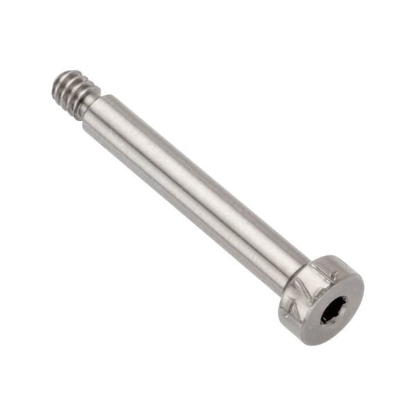 Shoulder Screw, 3A Thr Sz, 3/16 Thr Lg, 1-1/4 in Shoulder Lg, Stainless Steel