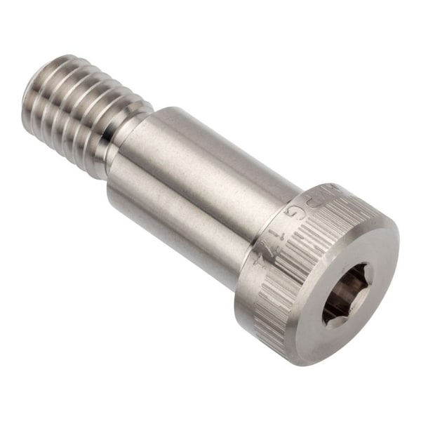 Shoulder Screw, 3A Thr Sz, 3/4 Thr Lg, 1-1/4 in Shoulder Lg, Stainless Steel