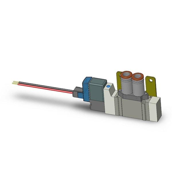 Valve, Sngl, Body Port, 2 Pstn, 24VDC, 1/4"