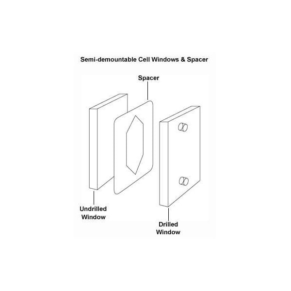RECTANGULAR PTFE SPACERS, 0.2MMPK/3, PK 3