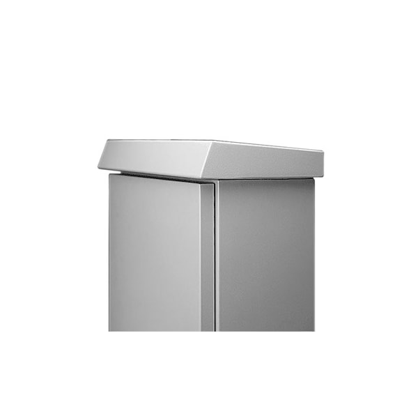 Solar Shield Top, fits 400x200mm, Gray, Aluminum