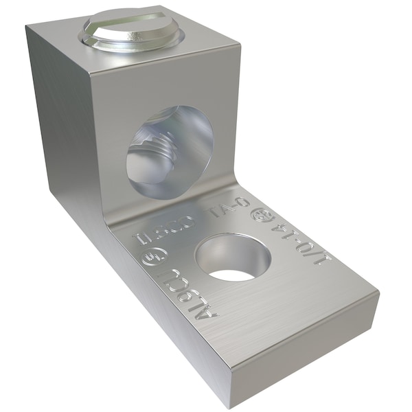 Alum Mechanical Lugnnector, Cond, PK6