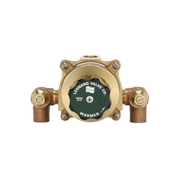 Thermostat Mix Valve, Lead Free, Bronze