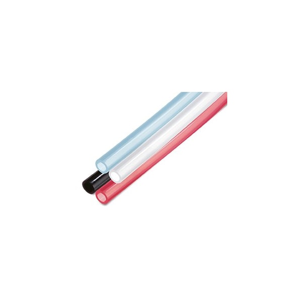 FEP Tube, OD 1/2", ID 0.374", 50 ft., Bk, Opq