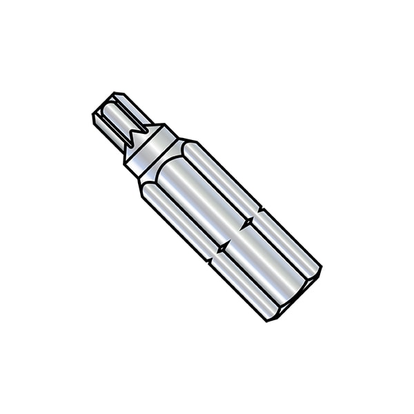 25X1X1/4 6 LOBE  INSERT BIT PLAIN, PK60