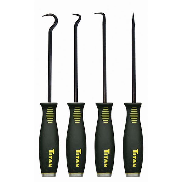 Bolstered Pick/Hook Set, Jumbo, 4 pcs.