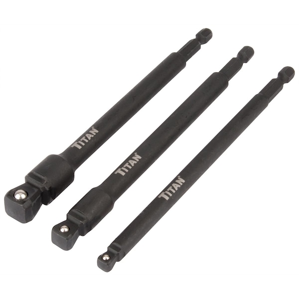 Impact Wobble Socket Adapter Set, 3 pcs.