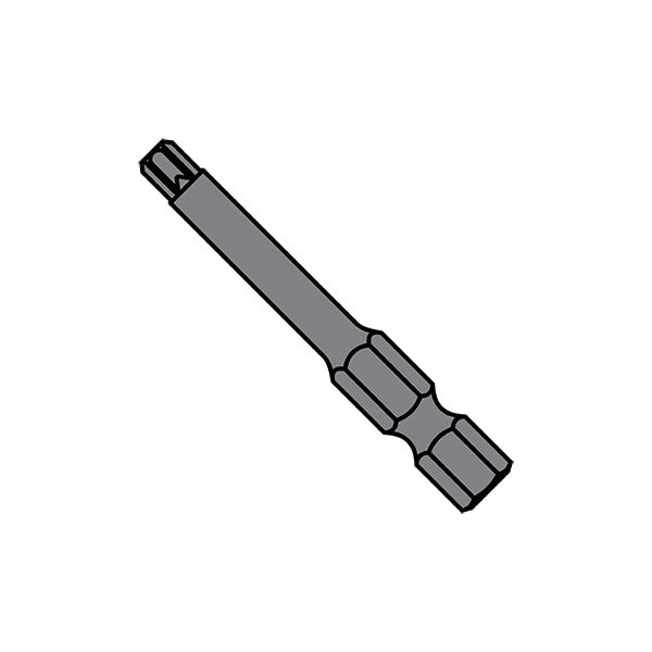 15X1 15/16X1/4 6 LOBE  POWER BIT PLAIN, PK20