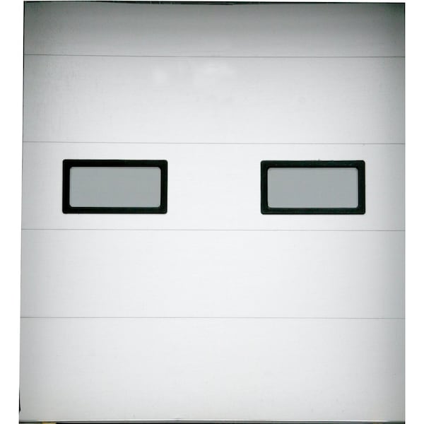 Dock Door Embossed Wht Glvnzd Stl, Painte