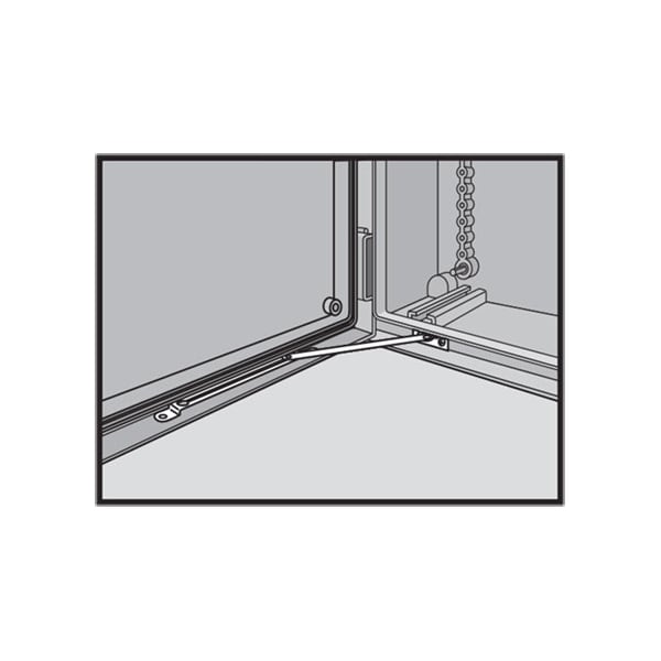 Door Stop Kit, fits ULTRX, SS Type 304